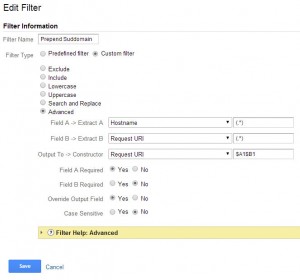 Prepend Hostname Filter