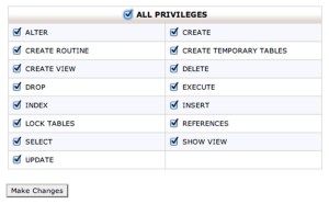 Setting Up Database Step 2