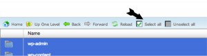 Unzipping WordPress Step 2 Unzipping WordPress Step 2