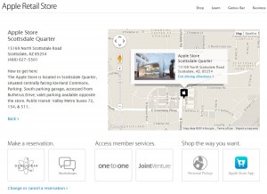 Apple Local Page - Map