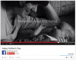 Facebook Ad for Mothers Day