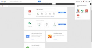 Google Plus For Business Dashboard