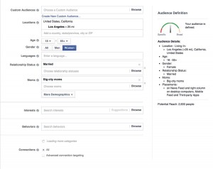 Facebook Ad Targeting