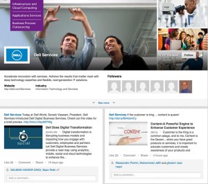 LinkedIn Showcase Page