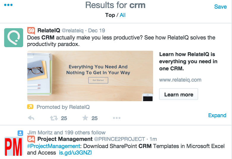 Promoted Tweets