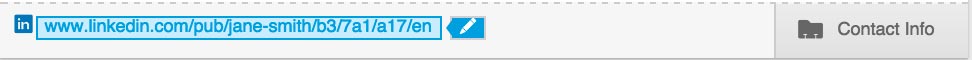 Custom LinkedIn URL Custom LinkedIn URL