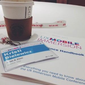 UX Mobile Immersion Conference