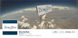 Zion & Zion Facebook page Zion & Zion Facebook page