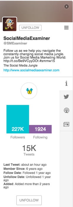 SocialBro Individual Twitter Account Analytics SocialBro Individual Twitter Account Analytics