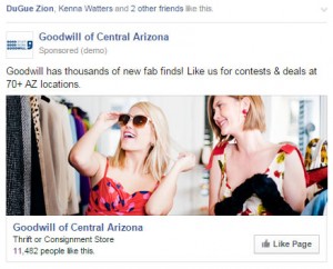 Goodwill Facebook Ad Goodwill Facebook Ad