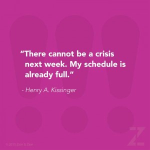 Kissinger Crisis Quote