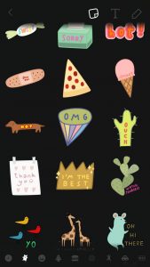 snapchat stickers