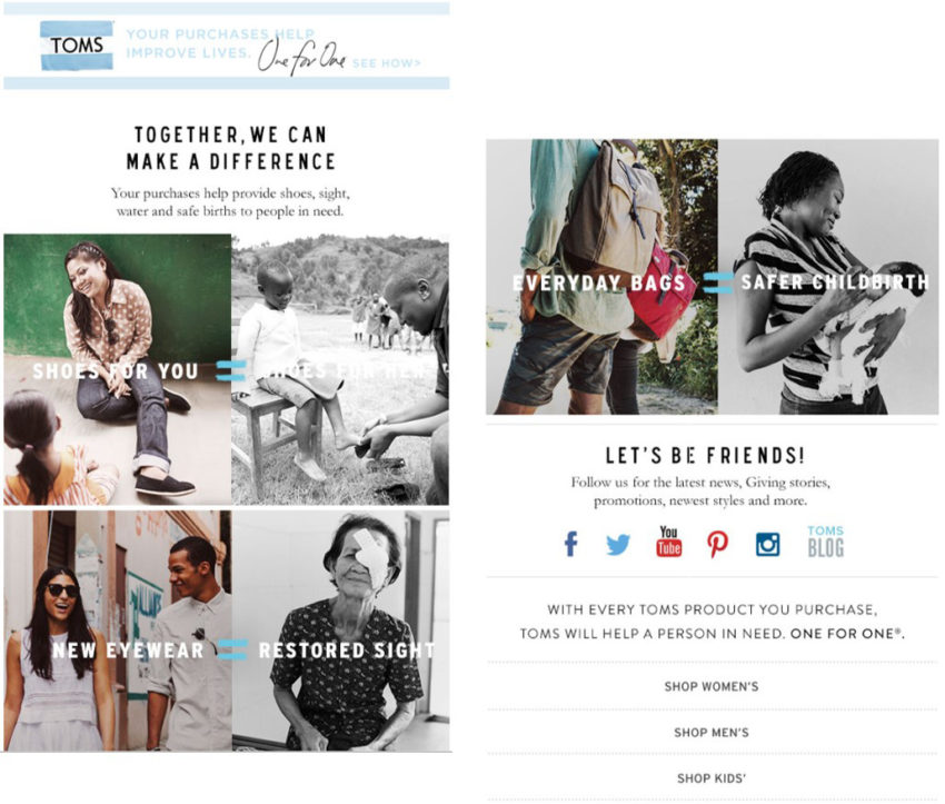 Toms email example