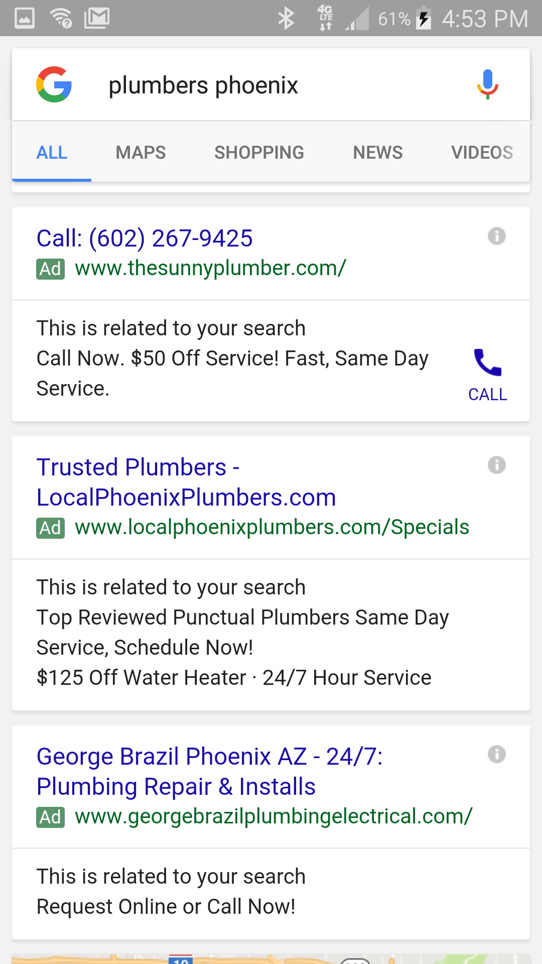 Call-only ad