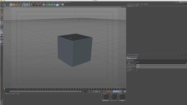 Knife tool example
