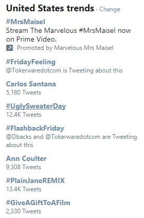 twitter trends