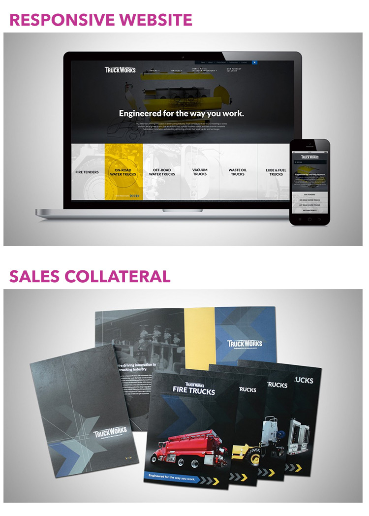TruckWorks Brand Redesign Right Side - Brand Evolution
