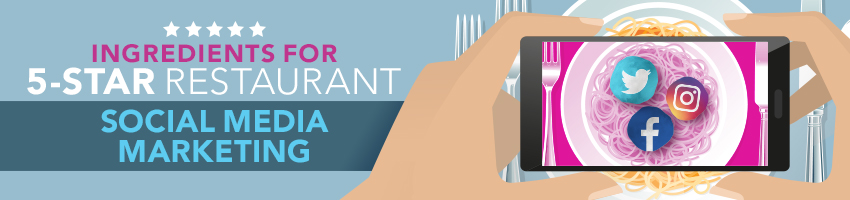 Ingredients for 5-Star Restaurant Social Media Marketing