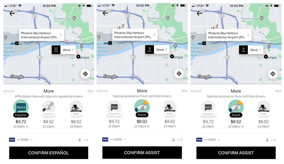 Uber Example: UX Writing