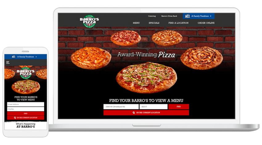 Barros Pizza | Brand Tone and User Experience (UX)