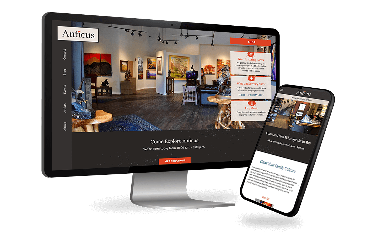 Anticus Website