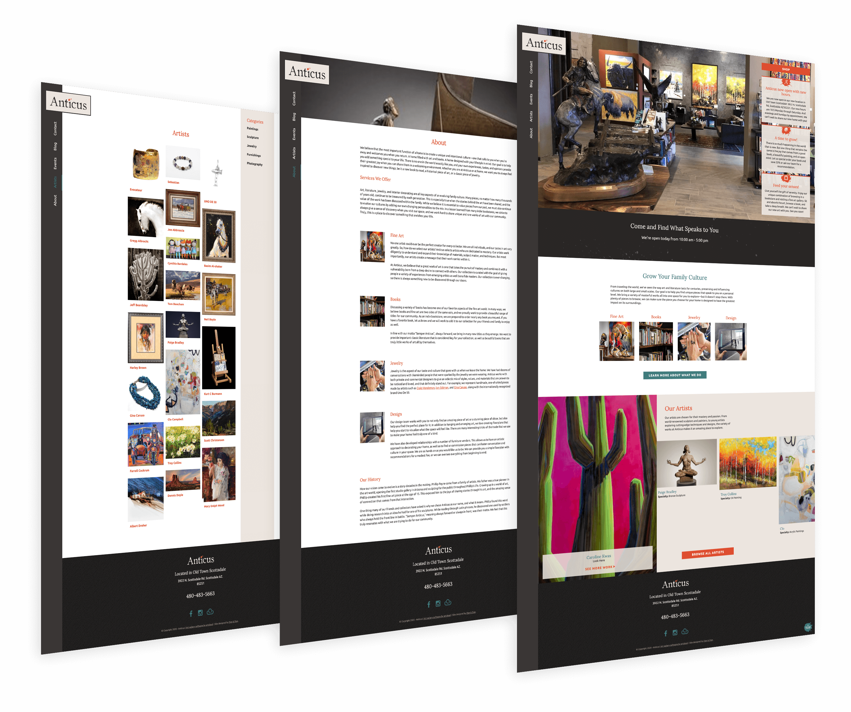Anticus Website