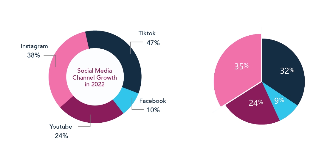 example of pie charts used in data visualization