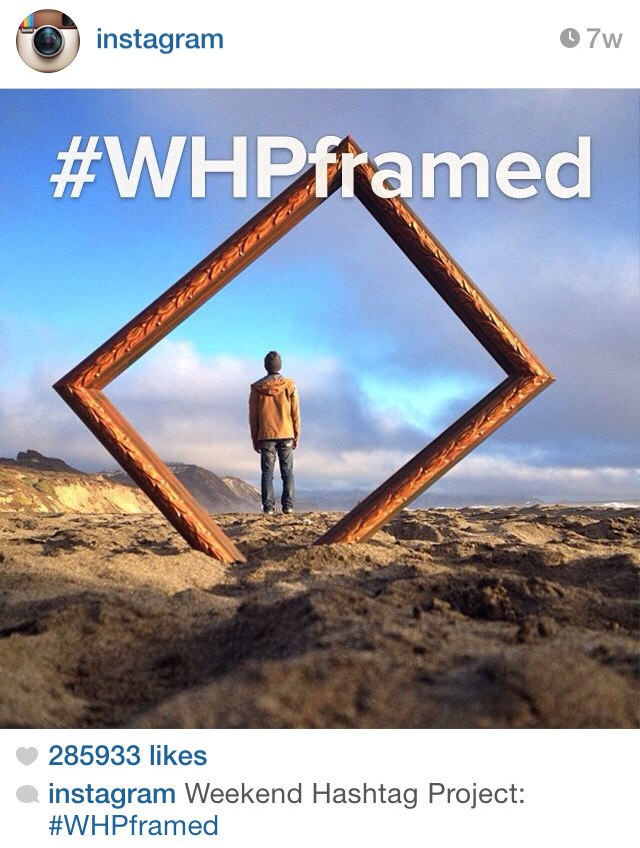 Instagram's #WHP (Weekend Hashtag Project)
