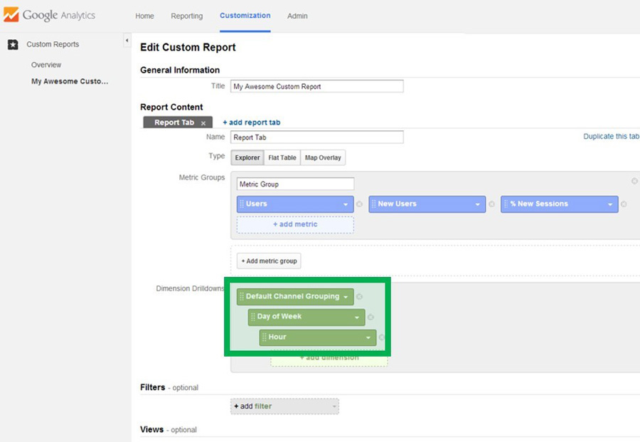 Add Dimension To Explorer Table Add Dimension To Explorer Table