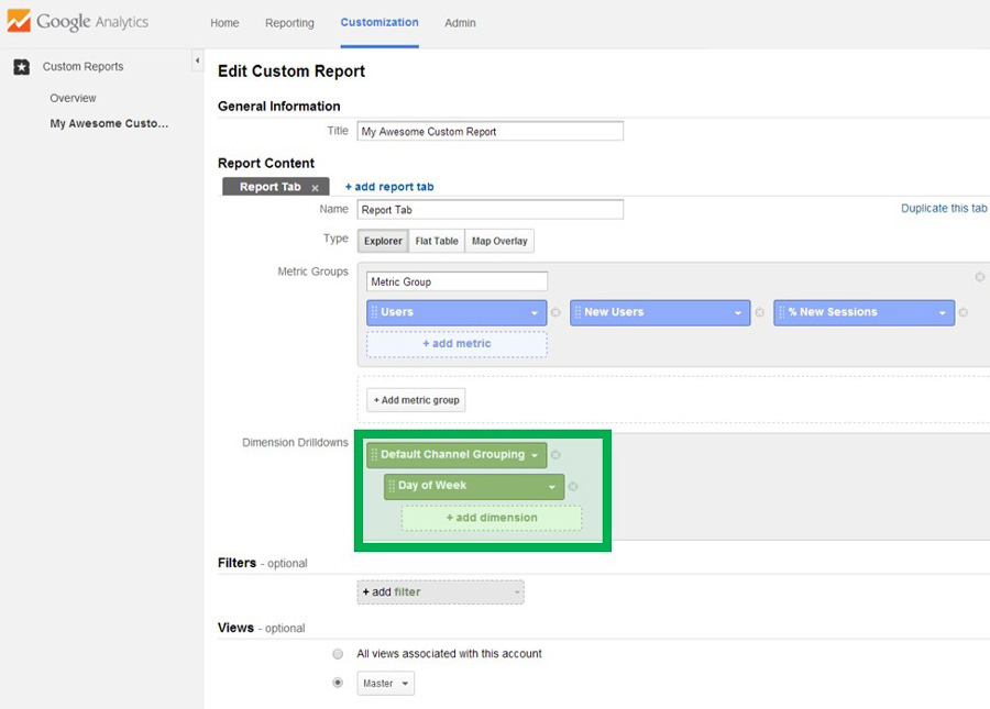 Editing Explorer Table Editing Explorer Table
