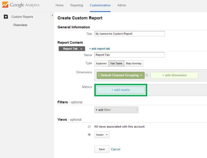 Select Metric Select Metric