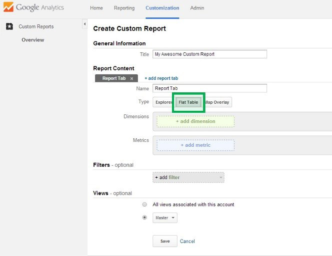 Select Table Type Select Table Type