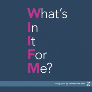 What's In It For Me? What's In It For Me?