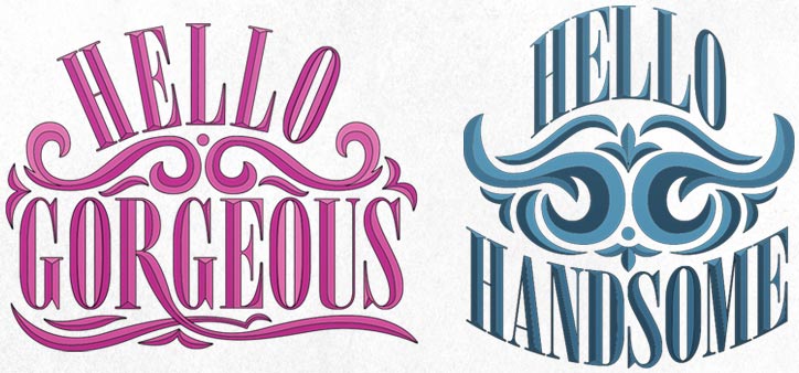 Bathroom Signage Sketch to Vector Art