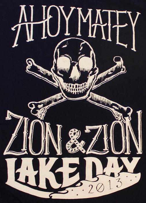 Lake Day Shirt Sketch to Vector Art