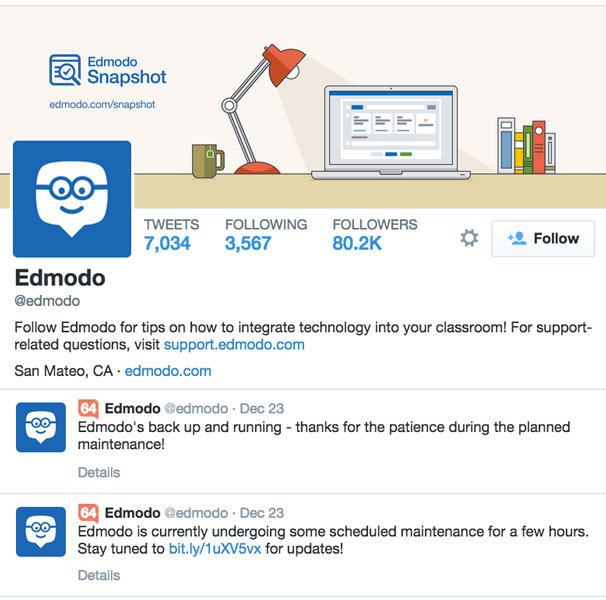 Twitter Profile Desktop Version