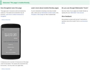 Google Mobile Friendly Test Google Mobile Friendly Test