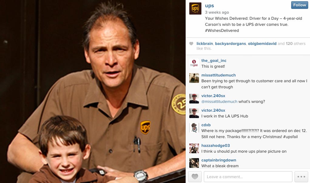 Customer Service on Instagram