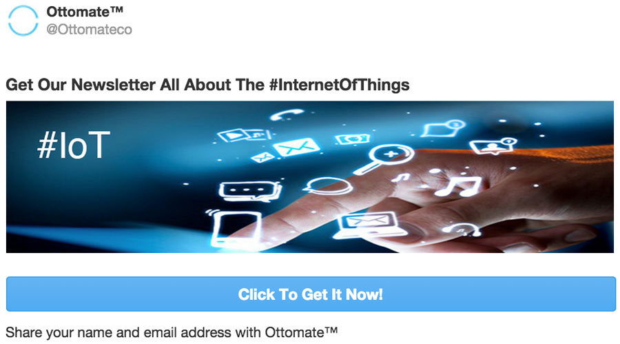 Lead Generation Cards