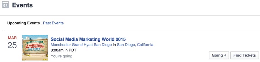 Status Update with Event
