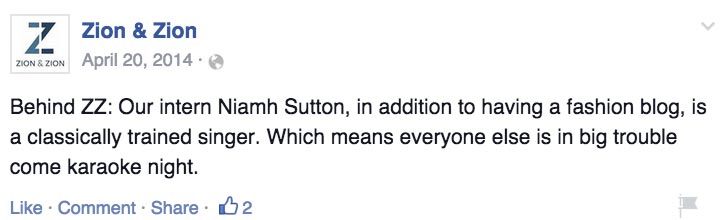 Status Update with Text