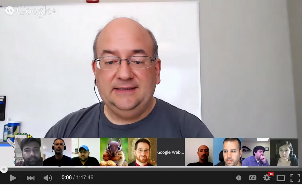 Google Plus Hangout