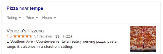 Google Reviews in Search