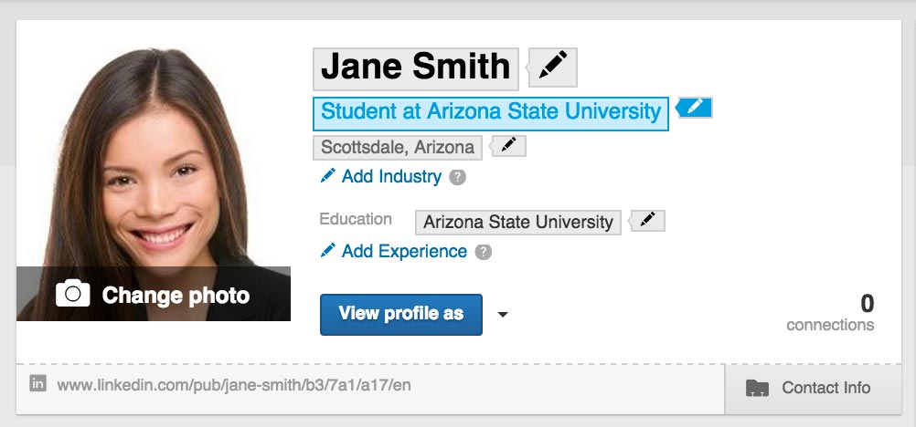 Creating a LinkedIn Headline