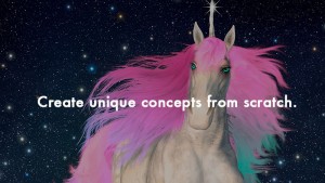 Create unique concepts from scratch Create unique concepts from scratch