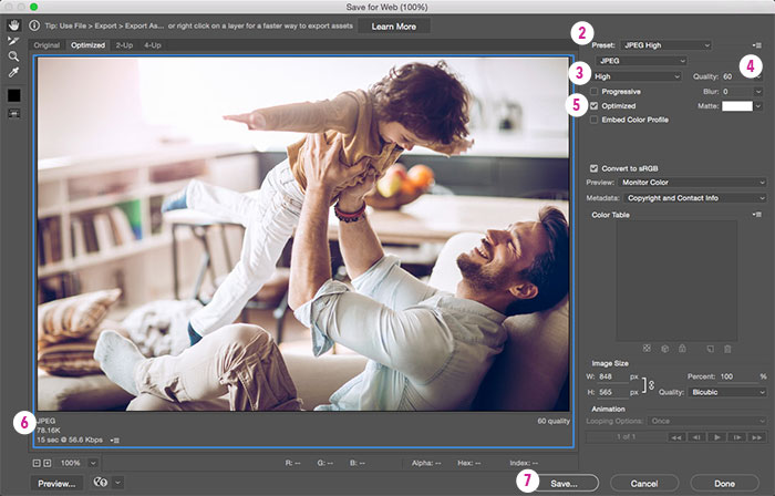image formatting visualization