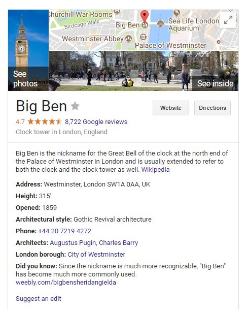 Big Ben wikipedia
