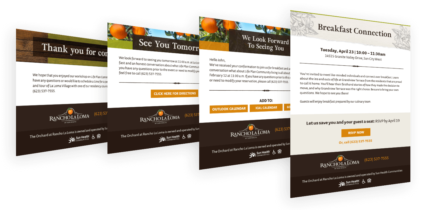 Rancho La Loma Email Marketing