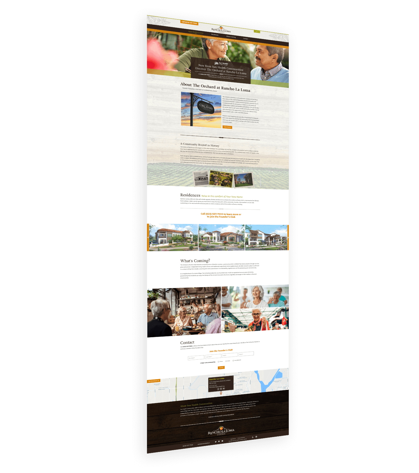 Rancho La Loma Landing Page