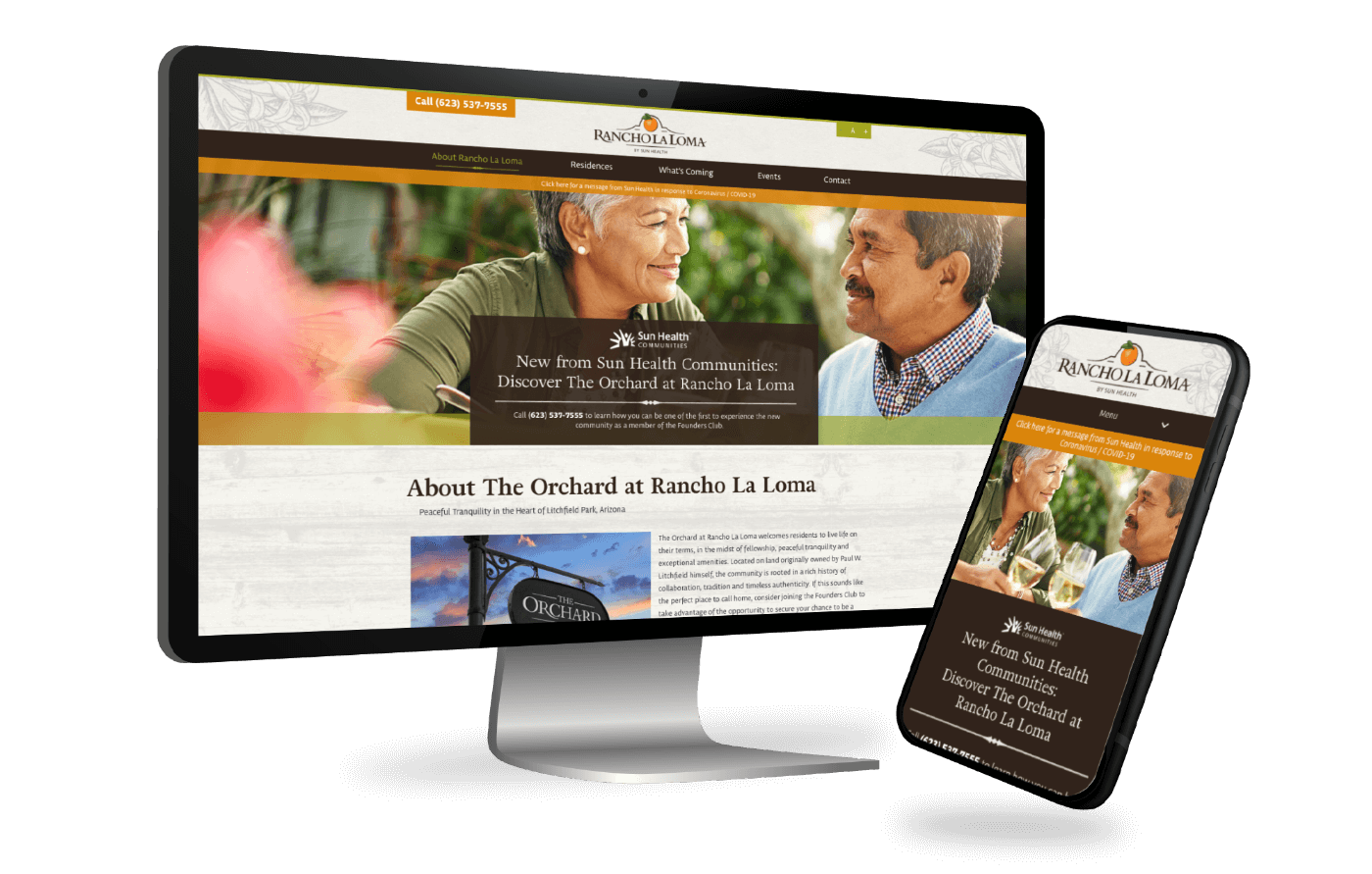Rancho La Loma Landing Page